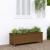 Strat înălțat grădină maro miere 119,5x40x39 cm lemn masiv pin GartenMobel Dekor