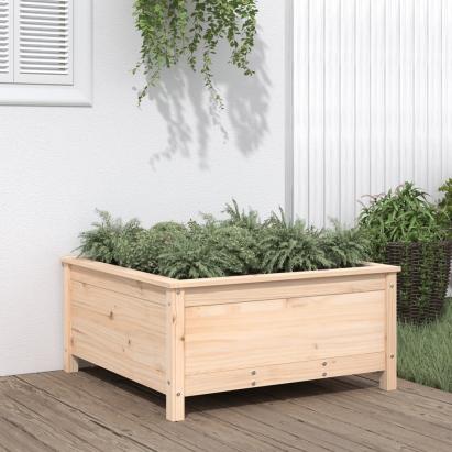 Jardinieră de grădină, 82,5x82,5x39 cm, lemn masiv de pin GartenMobel Dekor