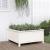 Jardinieră de grădină, alb, 82,5x82,5x39 cm, lemn masiv de pin GartenMobel Dekor