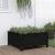 Jardinieră de grădină, negru, 82,5x82,5x39 cm lemn masiv de pin GartenMobel Dekor