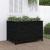 Strat înălțat de grădină negru 119,5x82,5x78 cm lemn masiv pin GartenMobel Dekor