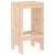 Taburete de bar, 2 buc., 40x36x75 cm, lemn masiv de pin GartenMobel Dekor