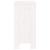 Taburete de bar, 2 buc., alb, 40x36x75 cm, lemn masiv de pin GartenMobel Dekor