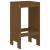 Taburete de bar 2 buc. maro miere 40x36x75 cm lemn masiv de pin GartenMobel Dekor