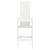 Scaune de bar, 2 buc., alb, 40x42x120 cm, lemn masiv de pin GartenMobel Dekor