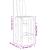 Scaune de bar 2 buc. maro miere 40x42x120 cm lemn masiv de pin GartenMobel Dekor