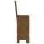Scaune de bar 2 buc. maro miere 40x42x120 cm lemn masiv de pin GartenMobel Dekor