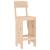 Taburete de bar, 2 buc., 40x48,5x115,5 cm, lemn masiv de pin GartenMobel Dekor