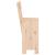 Taburete de bar, 2 buc., 40x48,5x115,5 cm, lemn masiv de pin GartenMobel Dekor