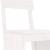 Taburete de bar, 2 buc., alb, 40x48,5x115,5 cm, lemn masiv pin GartenMobel Dekor