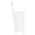 Taburete de bar, 2 buc., alb, 40x48,5x115,5 cm, lemn masiv pin GartenMobel Dekor