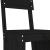 Taburete de bar, 2 buc., negru, 40x48,5x115,5 cm lemn masiv pin GartenMobel Dekor