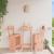 Taburete de bar, 2 buc., 40x48,5x115,5 cm, lemn masiv Douglas GartenMobel Dekor