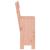 Taburete de bar, 2 buc., 40x48,5x115,5 cm, lemn masiv Douglas GartenMobel Dekor