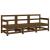 Set mobilier de grădină, 3 piese, maro miere, lemn masiv de pin GartenMobel Dekor