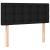 Pat box spring cu saltea, negru, 90x190 cm, textil GartenMobel Dekor
