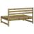 Canapele de mijloc grădină 2 buc. 120x80cm lemn pin impregnat GartenMobel Dekor