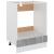 Dulap pentru cuptor, gri sonoma, 60x46x81,5 cm, lemn compozit GartenMobel Dekor