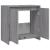 Dulap de baie, gri sonoma, 60x33x61 cm, lemn prelucrat GartenMobel Dekor
