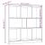 Bibliotecă, stejar fumuriu, 97,5x29,5x100 cm, lemn prelucrat GartenMobel Dekor