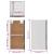 Dulap suspendat, stejar fumuriu, 29,5x31x60 cm, lemn prelucrat GartenMobel Dekor