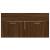 Set mobilier de baie, 2 piese, stejar maro, lemn prelucrat GartenMobel Dekor