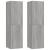 Dulapuri TV montat pe perete, 2 buc., gri sonoma 30,5x30x110 cm GartenMobel Dekor