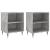 Noptiere, 2 buc., gri beton, 40x30x50 cm, lemn compozit GartenMobel Dekor