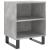 Noptiere, 2 buc., gri beton, 40x30x50 cm, lemn compozit GartenMobel Dekor
