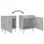 Noptiere, 2 buc., gri beton, 40x30x50 cm, lemn compozit GartenMobel Dekor