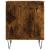 Noptiere, 2 buc., stejar fumuriu, 40x30x50 cm, lemn compozit GartenMobel Dekor