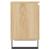 Noptiere, 2 buc., stejar sonoma, 40x30x50 cm, lemn compozit GartenMobel Dekor