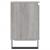Noptiere, 2 buc., gri sonoma, 40x30x50 cm, lemn compozit GartenMobel Dekor