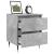 Noptiere, 2 buc., gri beton, 40x35x50 cm, lemn compozit GartenMobel Dekor