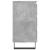Noptiere, 2 buc., gri beton, 40x35x69 cm, lemn compozit GartenMobel Dekor