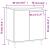 Servantă, gri beton, 60x35x70 cm, lemn prelucrat GartenMobel Dekor