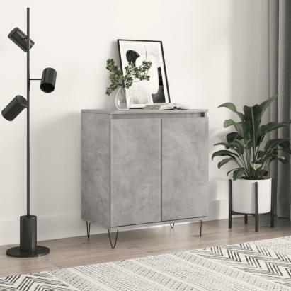 Servantă, gri beton, 60x35x70 cm, lemn prelucrat GartenMobel Dekor