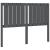 Tăblie de pat, gri, 125,5x4x100 cm, lemn masiv de pin GartenMobel Dekor