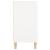 Noptieră, alb, 40x35x70 cm, lemn prelucrat GartenMobel Dekor