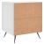 Noptiere, 2 buc., alb, 40x35x47,5 cm, lemn compozit GartenMobel Dekor
