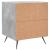Noptiere, 2 buc., gri beton, 40x35x47,5 cm, lemn compozit GartenMobel Dekor