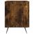 Noptiere, 2 buc., stejar fumuriu, 40x35x47,5 cm, lemn compozit GartenMobel Dekor