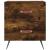Noptiere, 2 buc., stejar fumuriu, 40x35x47,5 cm, lemn compozit GartenMobel Dekor
