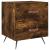 Noptiere, 2 buc., stejar fumuriu, 40x35x47,5 cm, lemn compozit GartenMobel Dekor
