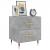 Noptiere, 2 buc., gri beton, 40x35x47,5 cm, lemn compozit GartenMobel Dekor