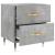Noptiere, 2 buc., gri beton, 40x35x47,5 cm, lemn compozit GartenMobel Dekor