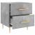 Noptiere, 2 buc., gri beton, 40x35x47,5 cm, lemn compozit GartenMobel Dekor