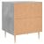 Noptiere, 2 buc., gri beton, 40x35x47,5 cm, lemn compozit GartenMobel Dekor