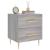 Noptiere, 2 buc., gri sonoma, 40x35x47,5 cm, lemn compozit GartenMobel Dekor