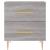 Noptiere, 2 buc., gri sonoma, 40x35x47,5 cm, lemn compozit GartenMobel Dekor